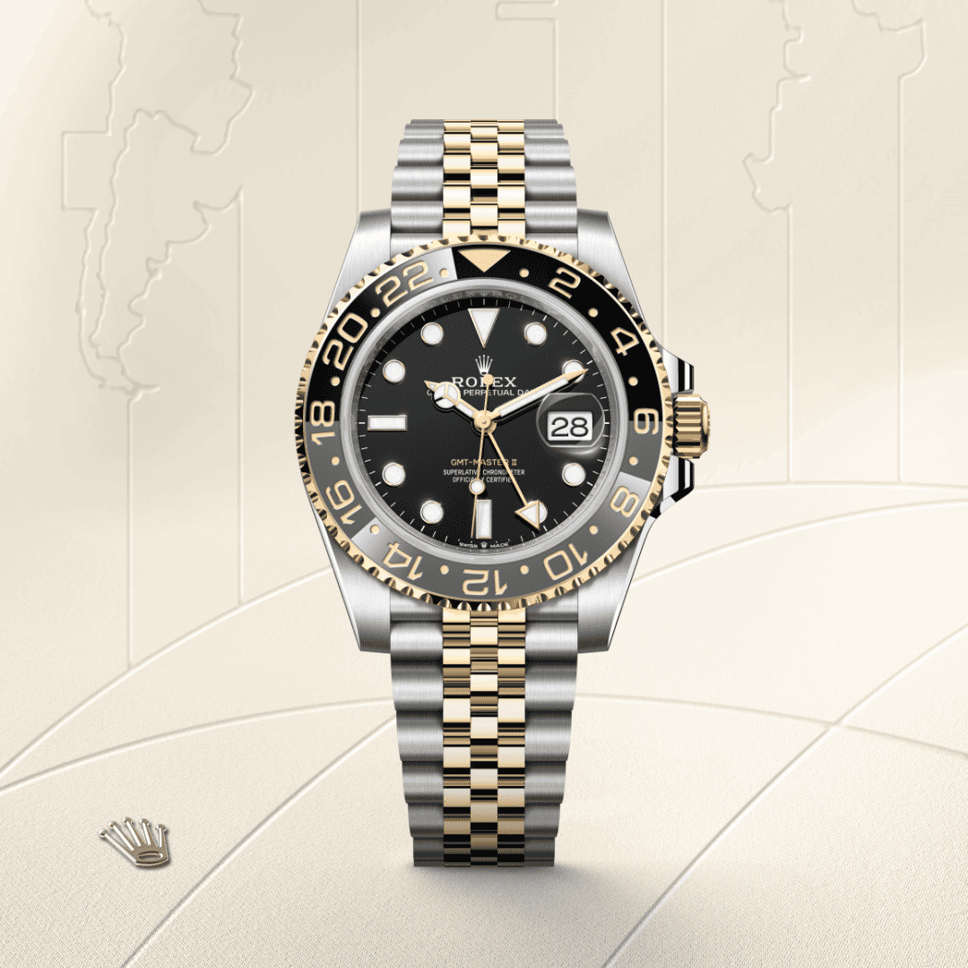 Rolex GMT-Master II Oyster, 40 mm, Edelstahl Oystersteel und Gelbgold (M126713GRNR-0001) – Juwelier-Eckstein