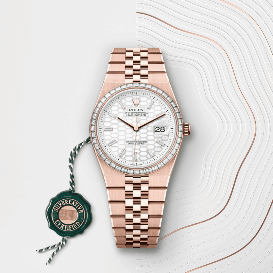 Rolex Land-Dweller 36 mit Kaliber Kaliber 7135, Rolex Manufakturwerk (M127285TBR-0002) – Juwelier-Eckstein