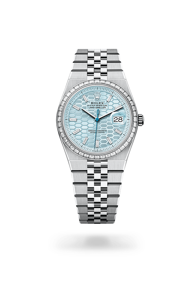 Rolex Land-Dweller 36 in Platin (M127286TBR-0001) – Juwelier-Eckstein