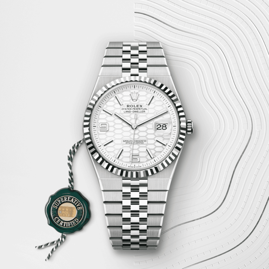 Rolex Land-Dweller 40 mit Kaliber Kaliber 7135, Rolex Manufakturwerk (M127334-0001) – Juwelier-Eckstein