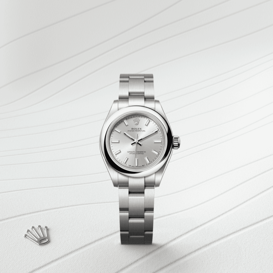 Rolex Oyster Perpetual 28 Oyster, 28 mm, Edelstahl Oystersteel (M276200-0001) – Juwelier-Eckstein
