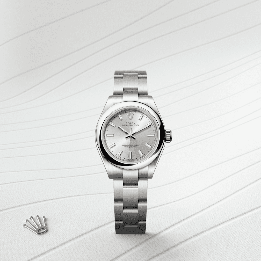 Rolex Oyster Perpetual 28 Oyster, 28 mm, Edelstahl Oystersteel (M276200-0001) – Juwelier-Eckstein