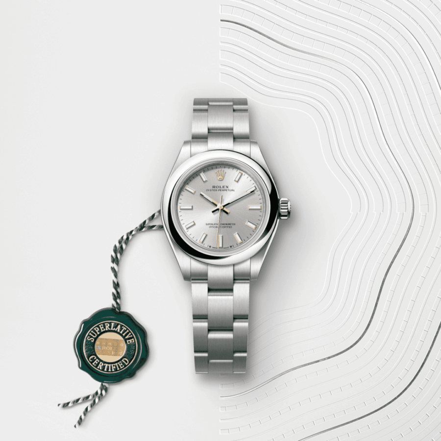 Rolex Oyster Perpetual 28 mit Kaliber 2232, Rolex Manufakturwerk (M276200-0001) – Juwelier-Eckstein