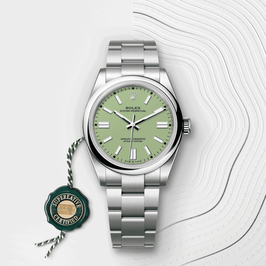 Rolex Oyster Perpetual 41 mit Kaliber 3230, Rolex Manufakturwerk (M134300-0006) – Juwelier-Eckstein