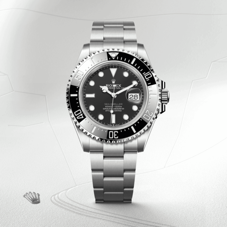 Rolex Sea-Dweller Oyster, 43 mm, Edelstahl Oystersteel (M126600-0002) – Juwelier-Eckstein