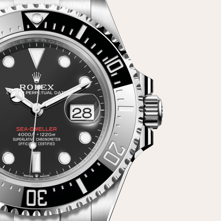 Rolex Sea-Dweller mit Zifferblatt Tiefschwarz (M126600-0002) – Juwelier-Eckstein