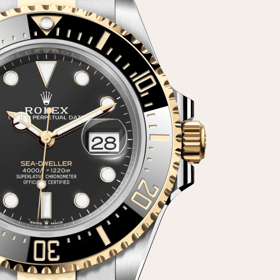 Rolex Sea-Dweller mit Zifferblatt Tiefschwarz (M126603-0001) – Juwelier-Eckstein