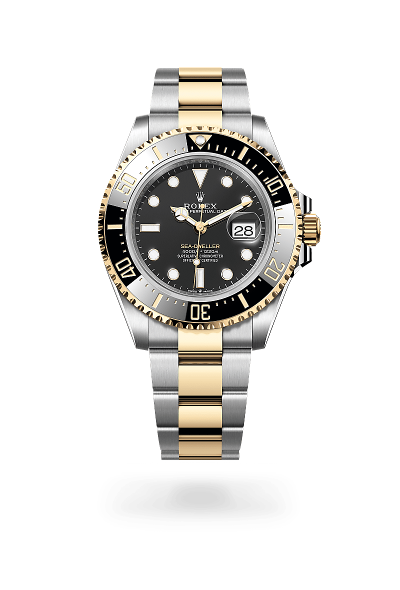 Rolex Sea-Dweller in Rolesor gelb (Kombination aus Edelstahl Oystersteel und Gelbgold) (M126603-0001) – Juwelier-Eckstein