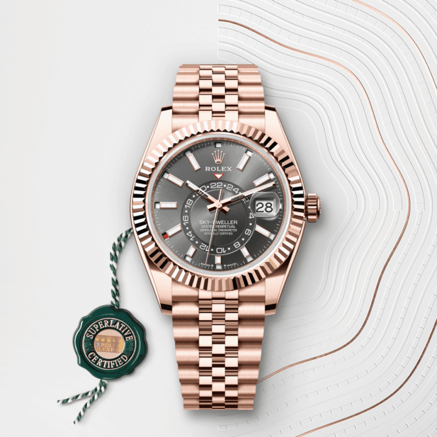 Rolex Sky-Dweller mit Kaliber 9002, Rolex Manufakturwerk (M336935-0008) – Juwelier-Eckstein