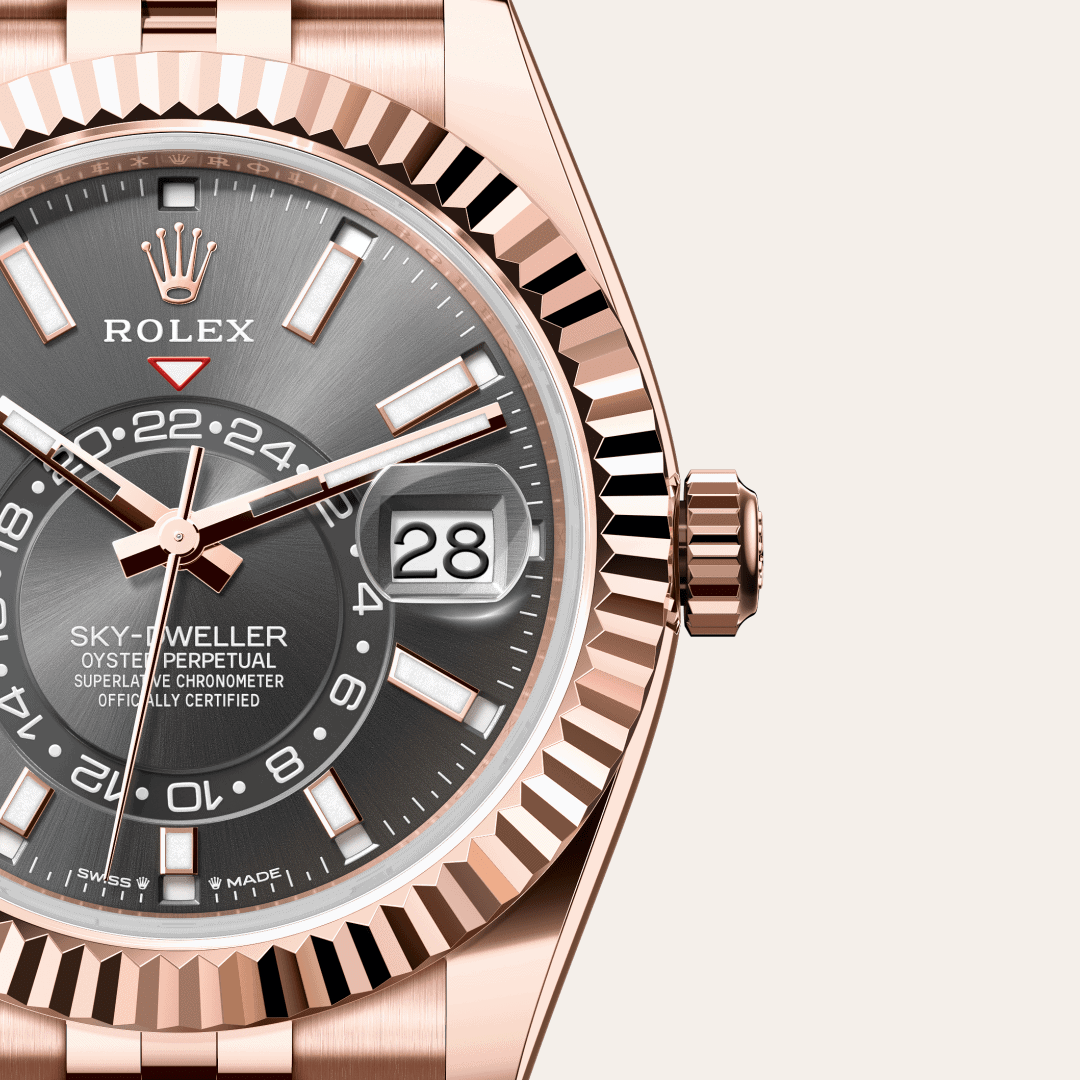 Rolex Sky-Dweller mit Zifferblatt Schiefergrau (M336935-0008) – Juwelier-Eckstein