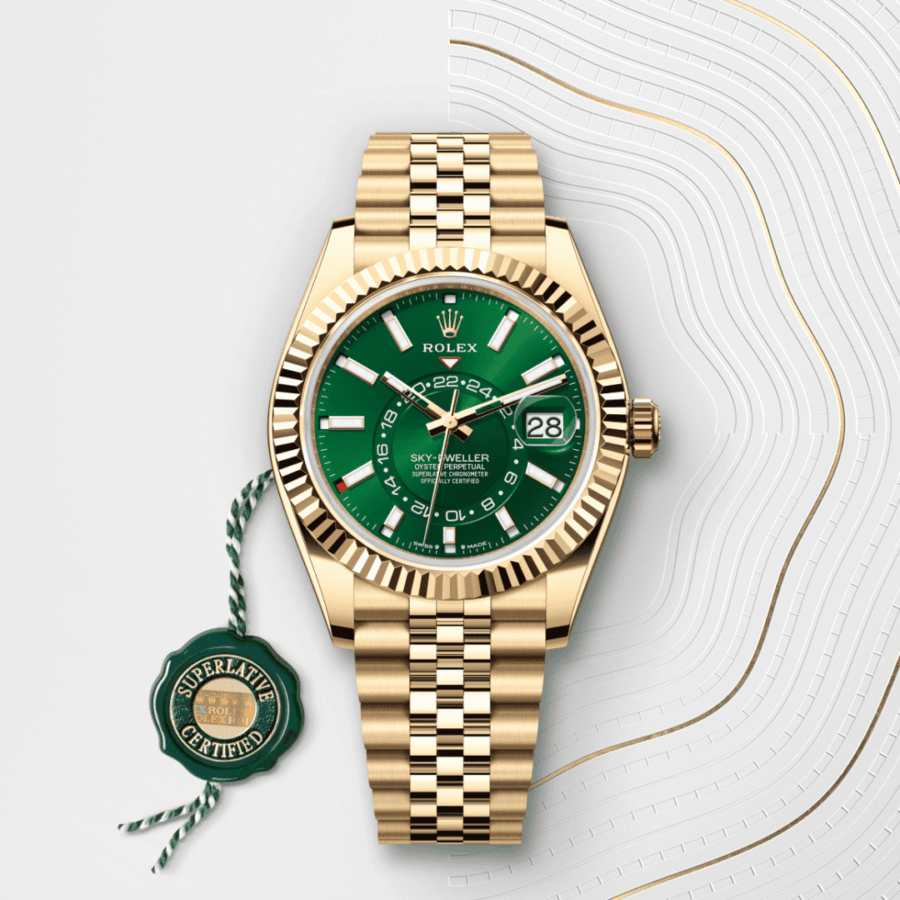 Rolex Sky-Dweller mit Kaliber 9002, Rolex Manufakturwerk (M336938-0008) – Juwelier-Eckstein