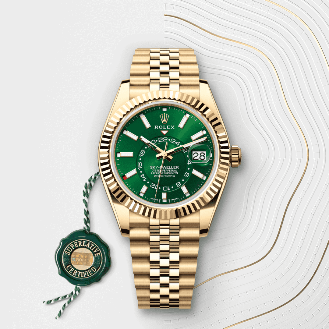 Rolex Sky-Dweller mit Kaliber 9002, Rolex Manufakturwerk (M336938-0008) – Juwelier-Eckstein