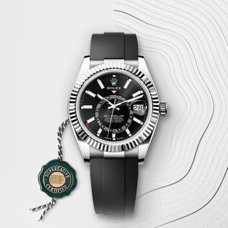 Rolex Sky-Dweller mit Kaliber 9002, Rolex Manufakturwerk (M336239-0002) – Juwelier-Eckstein