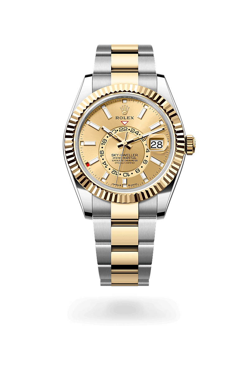 Rolex Sky-Dweller in Rolesor gelb (Kombination aus Edelstahl Oystersteel und Gelbgold) (M336933-0001) – Juwelier-Eckstein