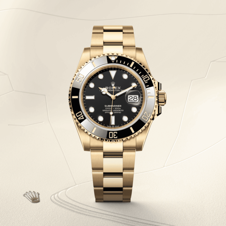 Rolex Submariner Date Oyster, 41 mm, Gelbgold (M126618LN-0002) – Juwelier-Eckstein