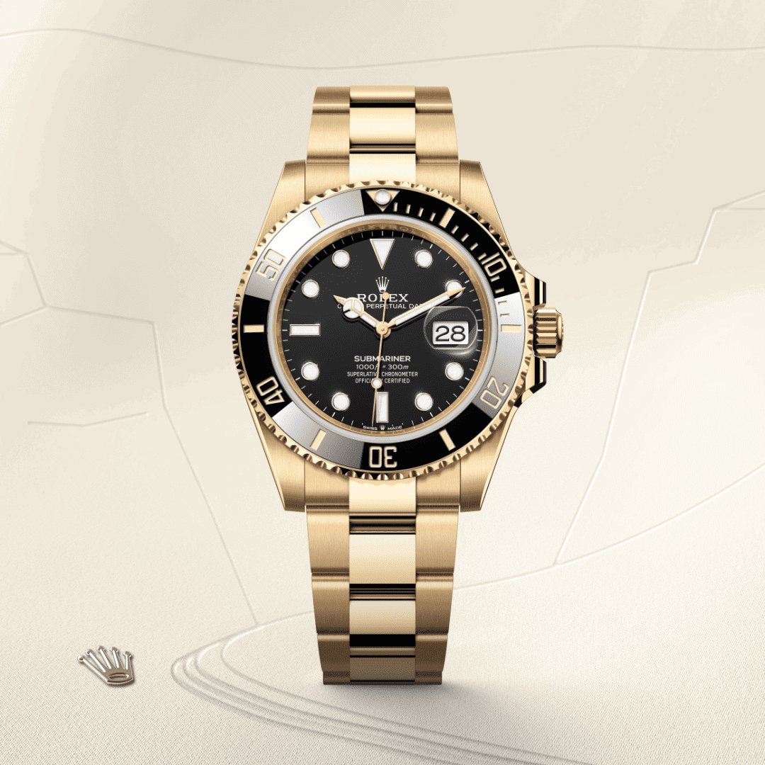Rolex Submariner Date Oyster, 41 mm, Gelbgold (M126618LN-0002) – Juwelier-Eckstein