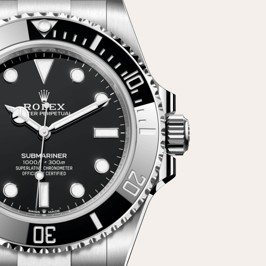 Rolex Submariner mit Zifferblatt Schwarz (M124060-0001) – Juwelier-Eckstein