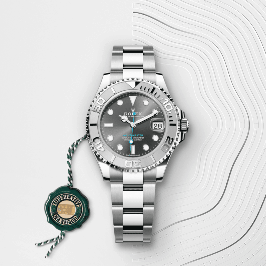 Rolex Yacht-Master 37 mit Kaliber 2236, Rolex Manufakturwerk (M268622-0002) – Juwelier-Eckstein