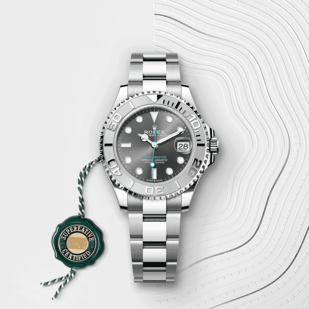 Rolex Yacht-Master 37 mit Kaliber 2236, Rolex Manufakturwerk (M268622-0002) – Juwelier-Eckstein