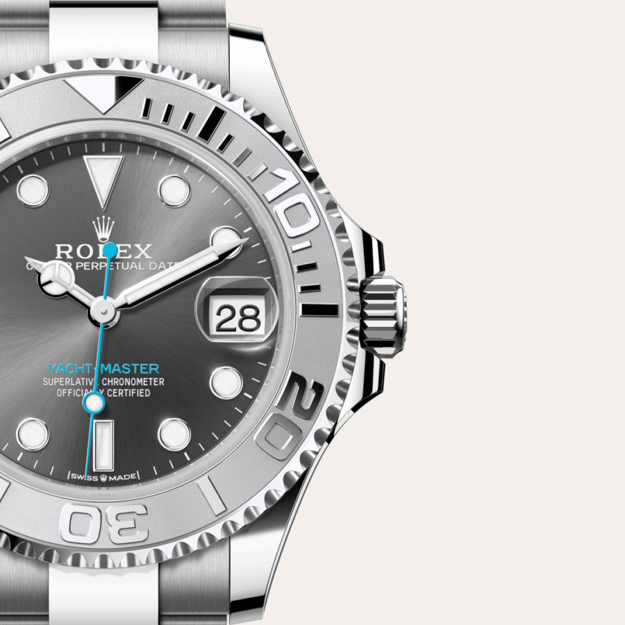 Rolex Yacht-Master 37 mit Zifferblatt Schiefergrau (M268622-0002) – Juwelier-Eckstein