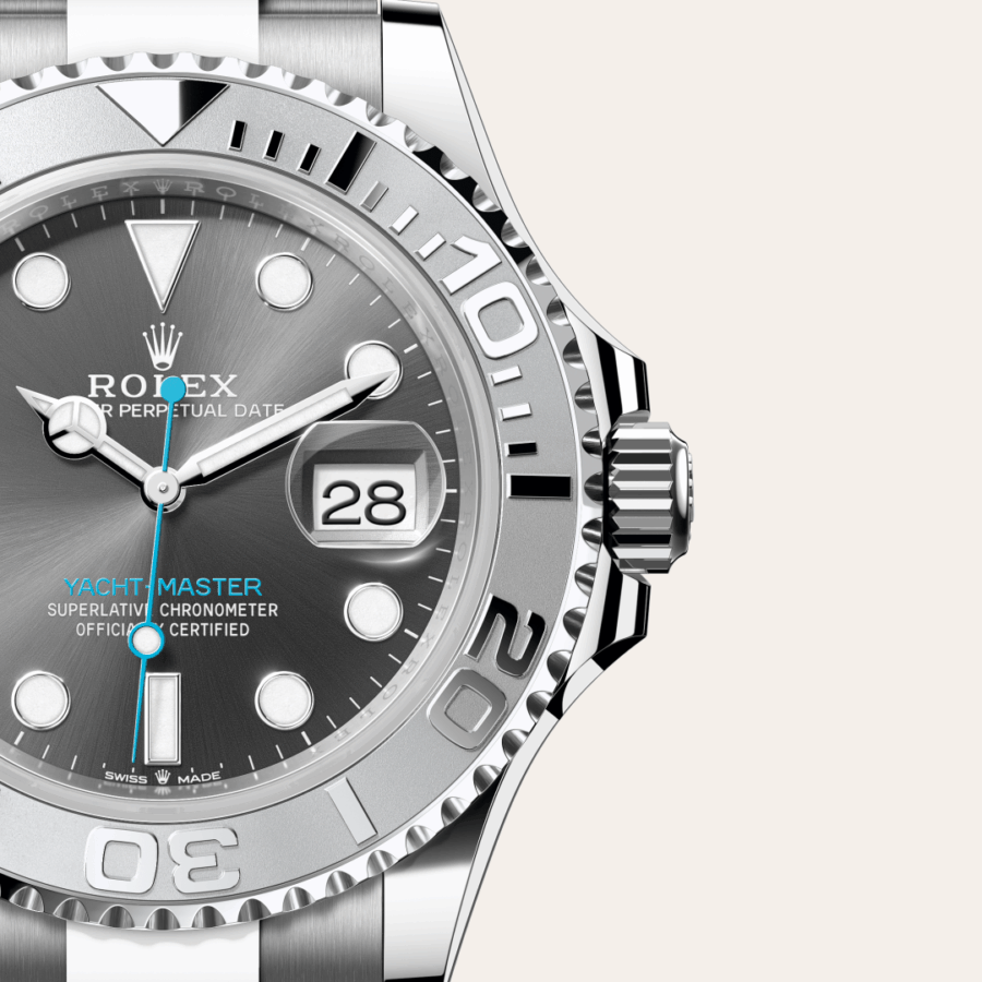Rolex Yacht-Master 40 mit Zifferblatt Schiefergrau (M126622-0001) – Juwelier-Eckstein