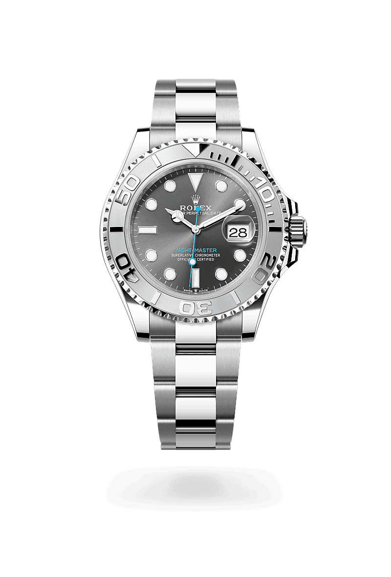 Rolex Yacht-Master 40 in Rolesium (Kombination aus Edelstahl Oystersteel und Platin) (M126622-0001) – Juwelier-Eckstein