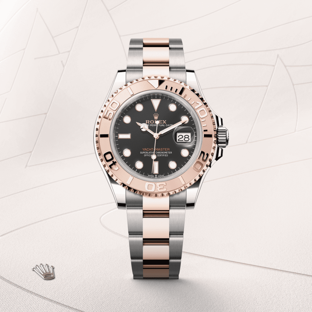 Rolex Yacht-Master 40 Oyster, 40 mm, Edelstahl Oystersteel und Everose-Gold (M126621-0002) – Juwelier-Eckstein